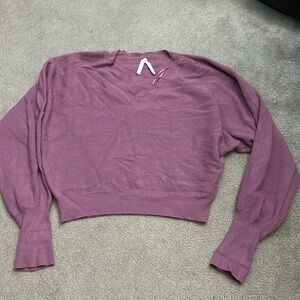 Dreamers Purple Long Sleeve Sweater